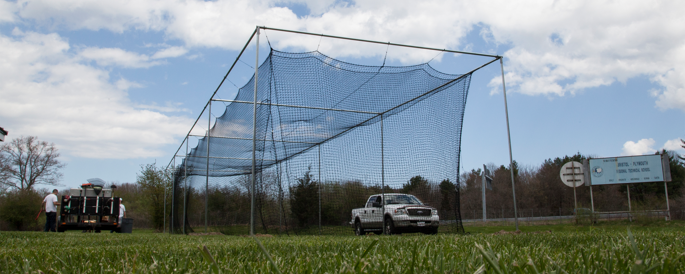 Learn more about the ProMounds batting cage kit from On Deck Sports