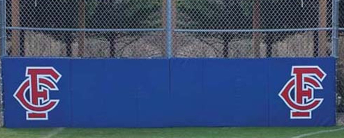 Backstop Padding with Grommets & Graphics